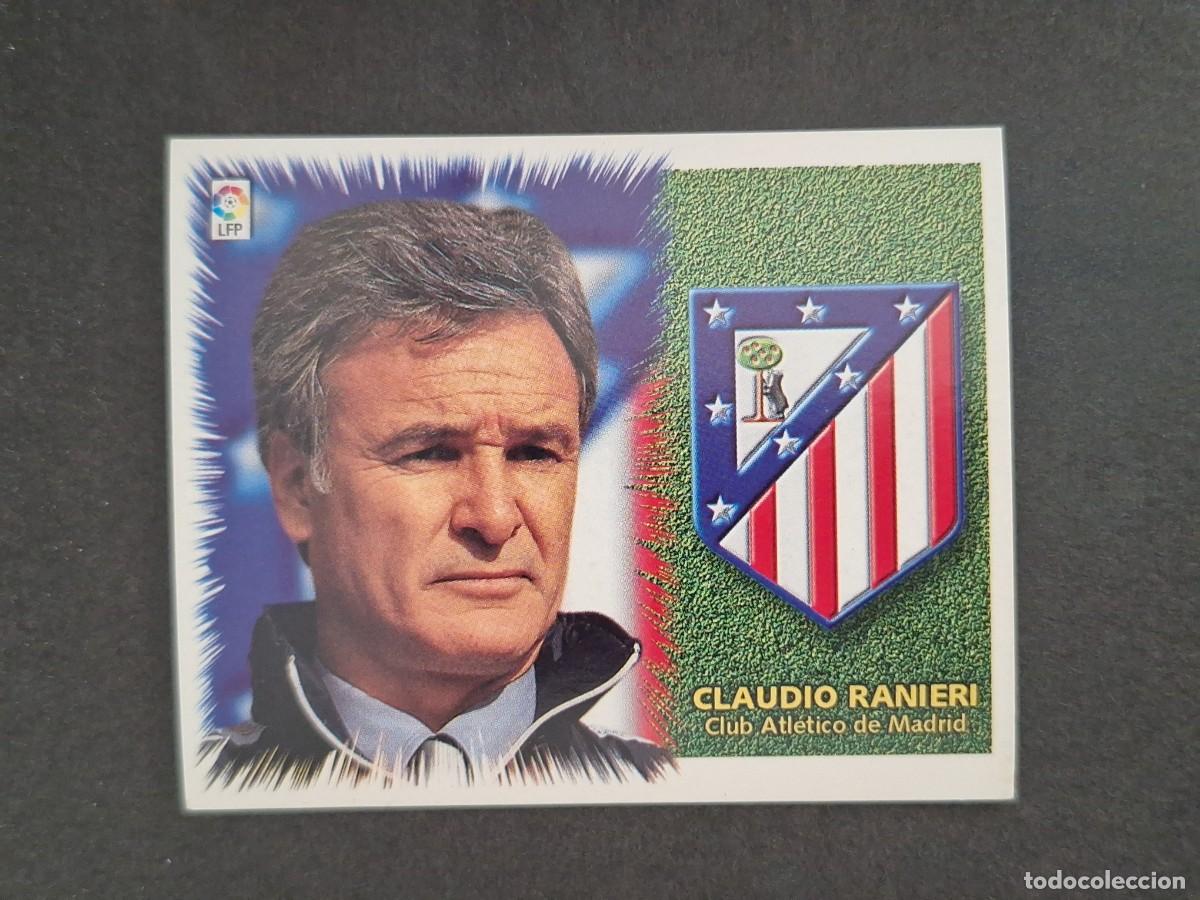 Cromos de f&uacute;tbol: L4 CLAUDIO RANIERI ENTRENADOR ATLETICO DE MADRID LIGA ESTE 1999 2000 99 00 NUNCA PEGADO SIN PEGAR