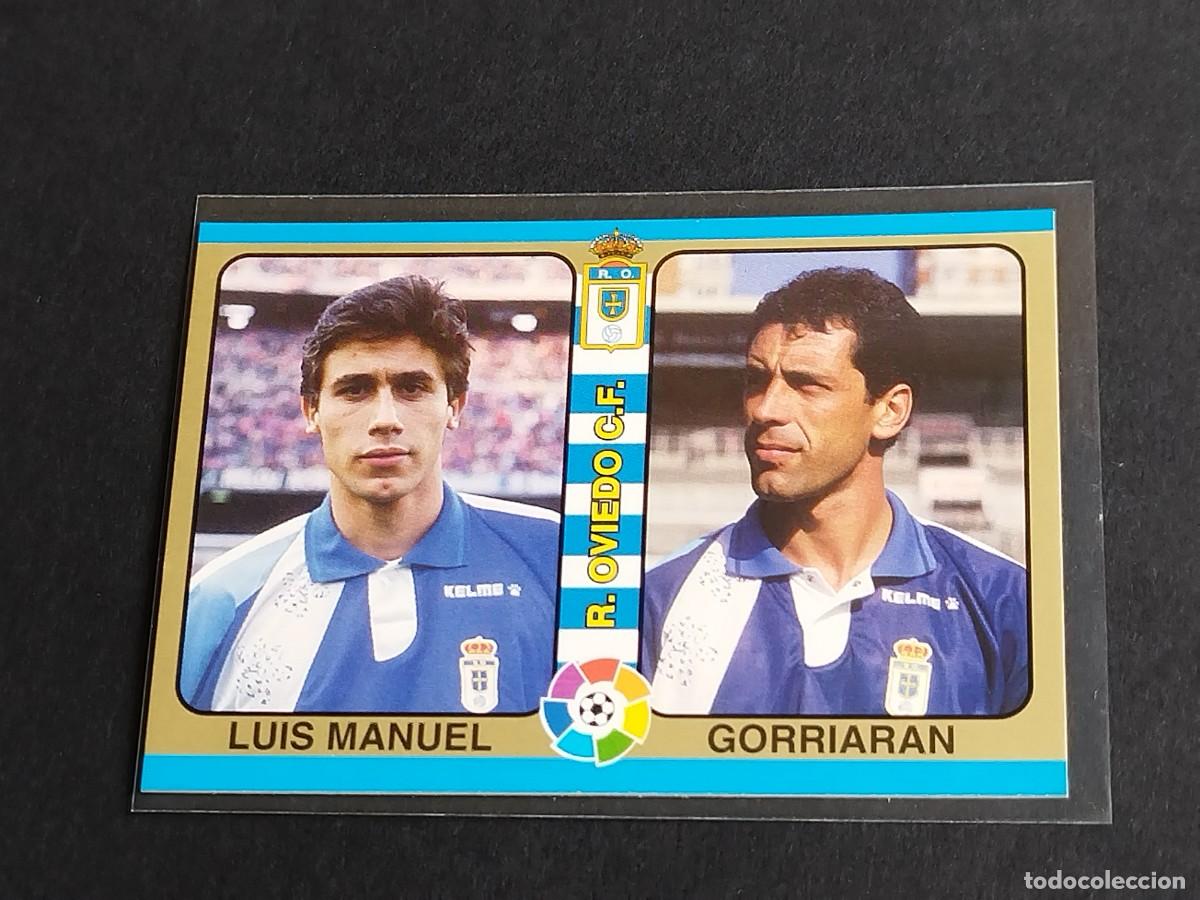 Cromos de f&uacute;tbol: LUIS MANUEL GORRIARAN #76 REAL OVIEDO CF - MUNDICROMO FUTBOL TOTAL LA LIGA 1994 1995 MC SPORT 94 95