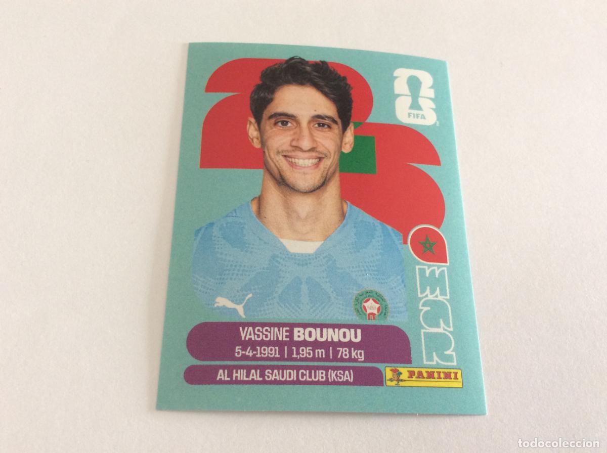 Cromos de f&uacute;tbol: MAR2 MAR 2 Yassine Bounou Marruecos Sticker Cromo FIFA World Cup 2026 26 Panini Mundial