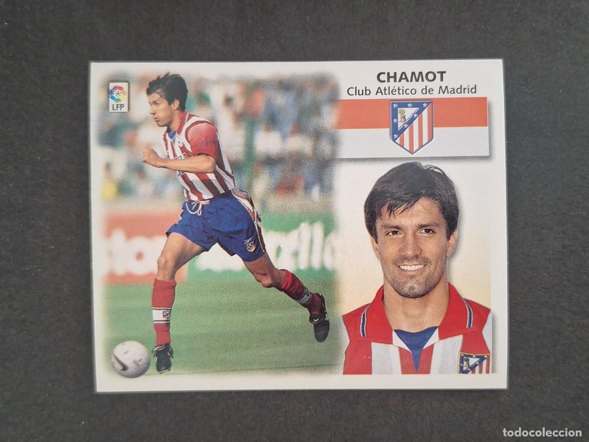 Cromos de f&uacute;tbol: L4 CHAMOT ATLETICO DE MADRID LIGA ESTE 1999 2000 99 00 NUNCA PEGADO SIN PEGAR