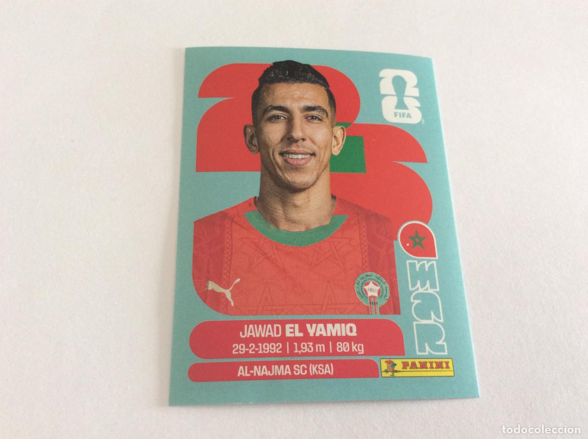 Cromos de f&uacute;tbol: MAR8 MAR 8 Jawad El Yamiq Marruecos Sticker Cromo FIFA World Cup 2026 26 Panini Mundial