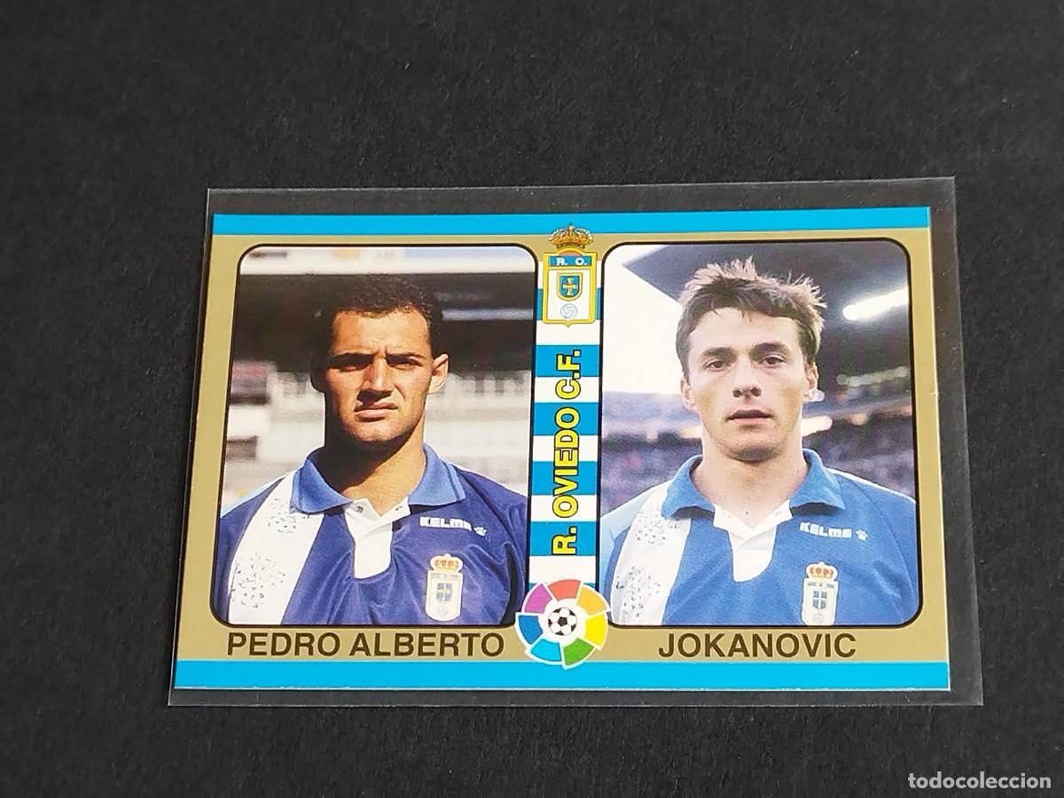 Cromos de f&uacute;tbol: PEDRO ALBERTO JOKANOVIC #77 REAL OVIEDO CF MUNDICROMO FUTBOL TOTAL LA LIGA 1994 1995 MC SPORT 94 95
