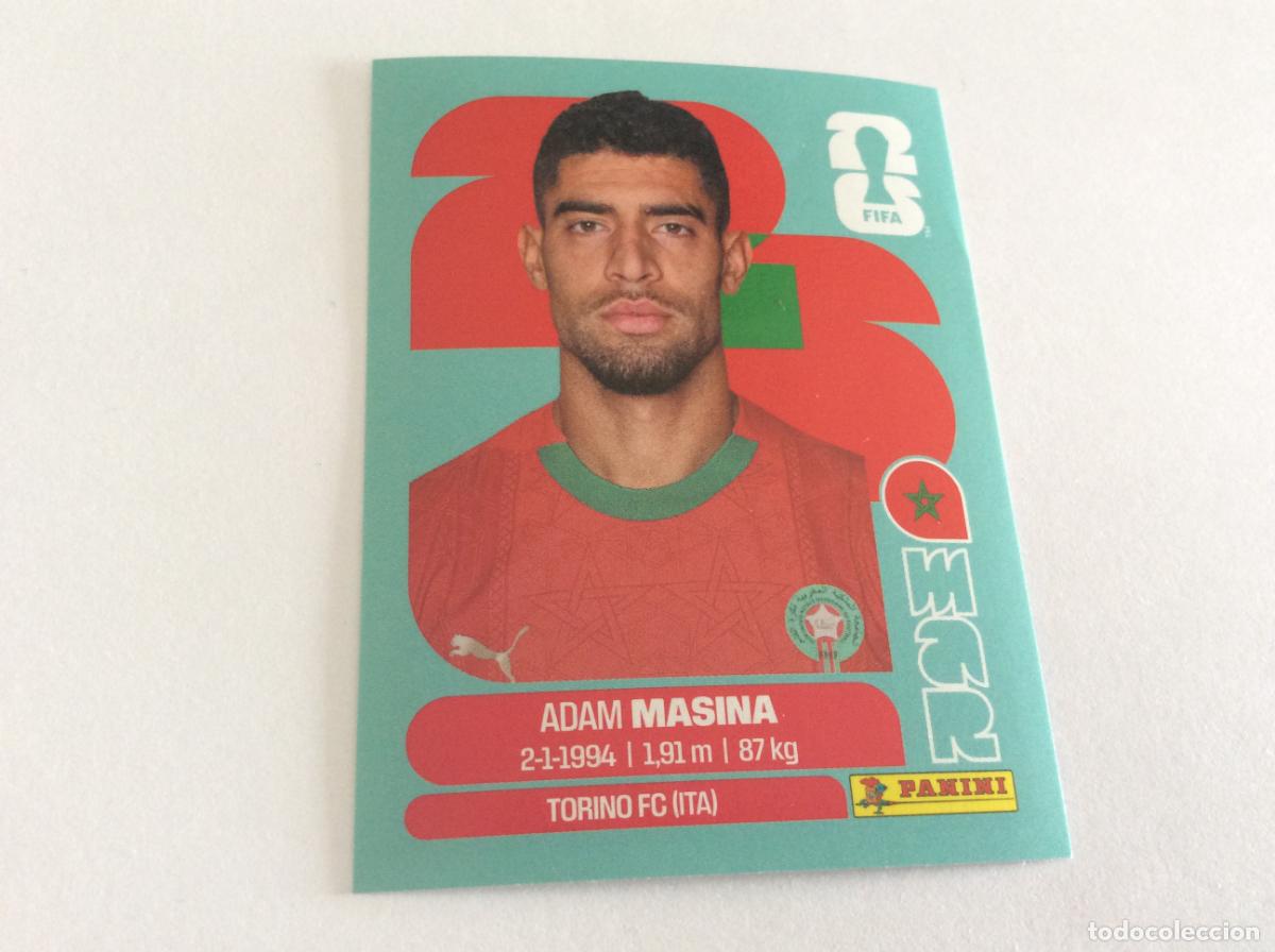 Cromos de f&uacute;tbol: MAR9 MAR 9 Adam Masina Marruecos Sticker Cromo FIFA World Cup 2026 26 Panini Mundial
