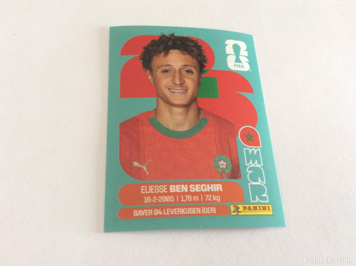 Cromos de f&uacute;tbol: MAR12 MAR 12 Eliesse Ben Seghir Marruecos Sticker Cromo FIFA World Cup 2026 26 Panini Mundial