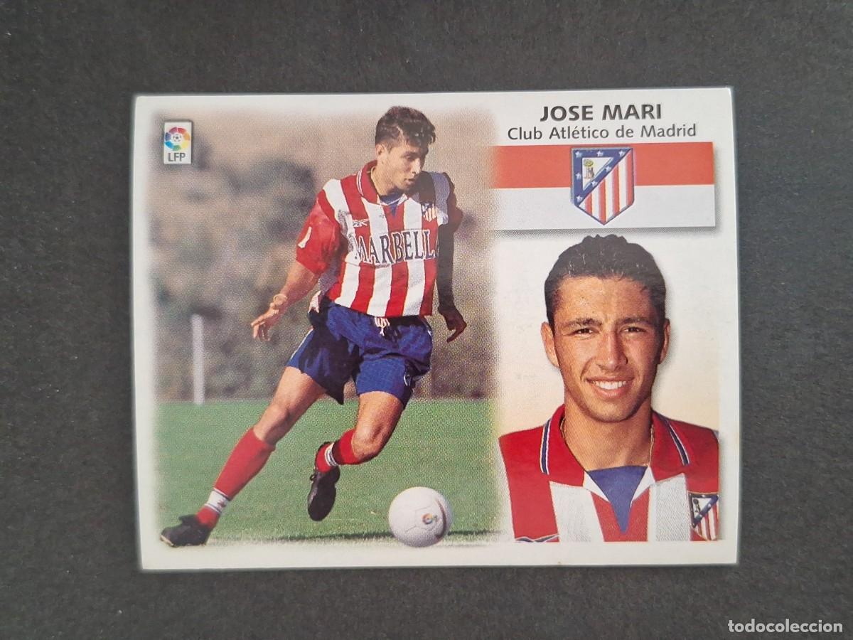 Cromos de f&uacute;tbol: L4 JOSE MARI ATLETICO DE MADRID LIGA ESTE 1999 2000 99 00 NUNCA PEGADO SIN PEGAR
