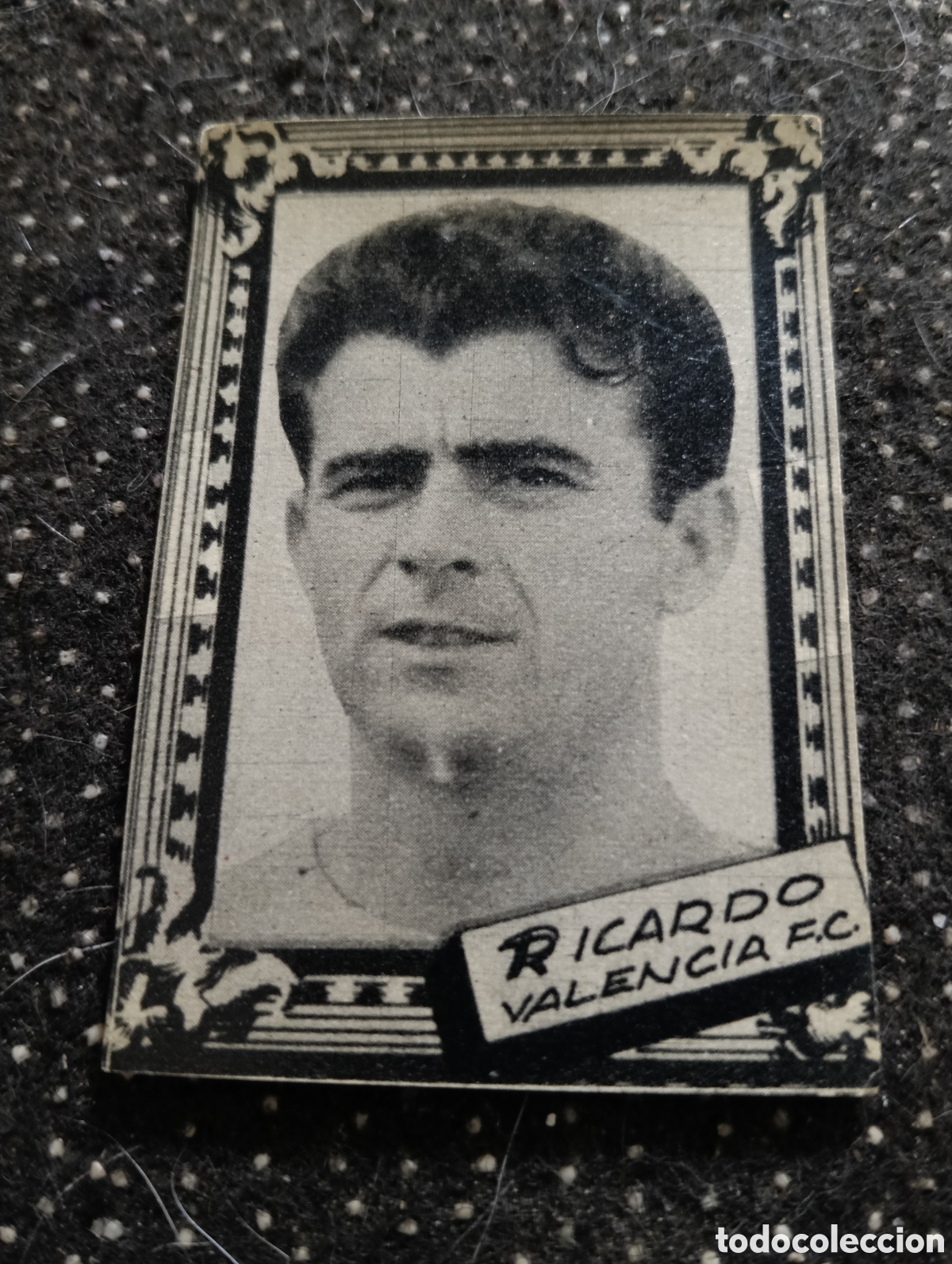 Cromos de f&uacute;tbol: RICARDO - VALENCIA FUTBOL CLUB - CROMO LIGA 1959 1960 - ALBUM FHER DISGRA, sin pegar, en muy buen es