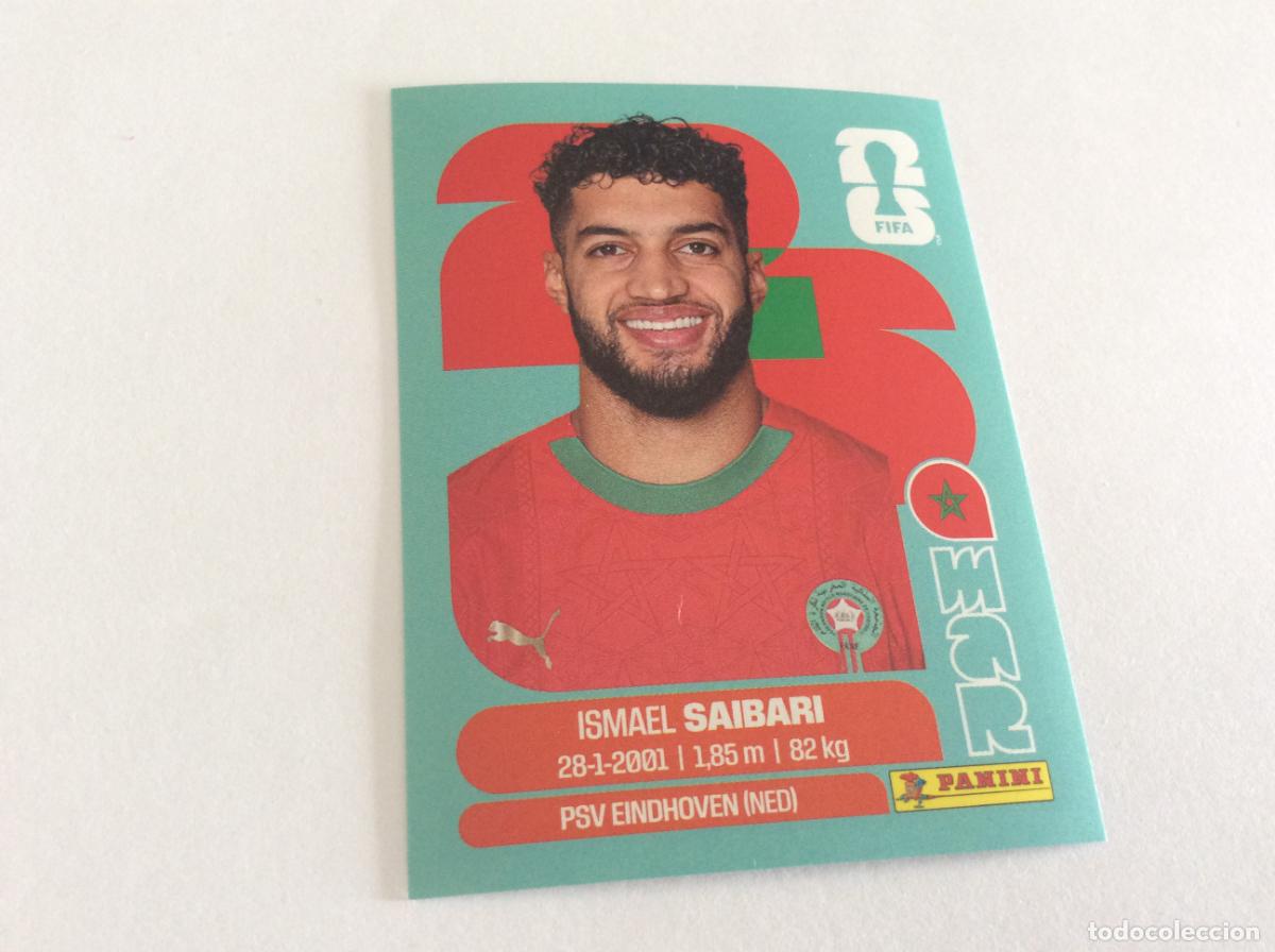 Cromos de f&uacute;tbol: MAR15 MAR 15 Ismael Saibari Marruecos Sticker Cromo FIFA World Cup 2026 26 Panini Mundial