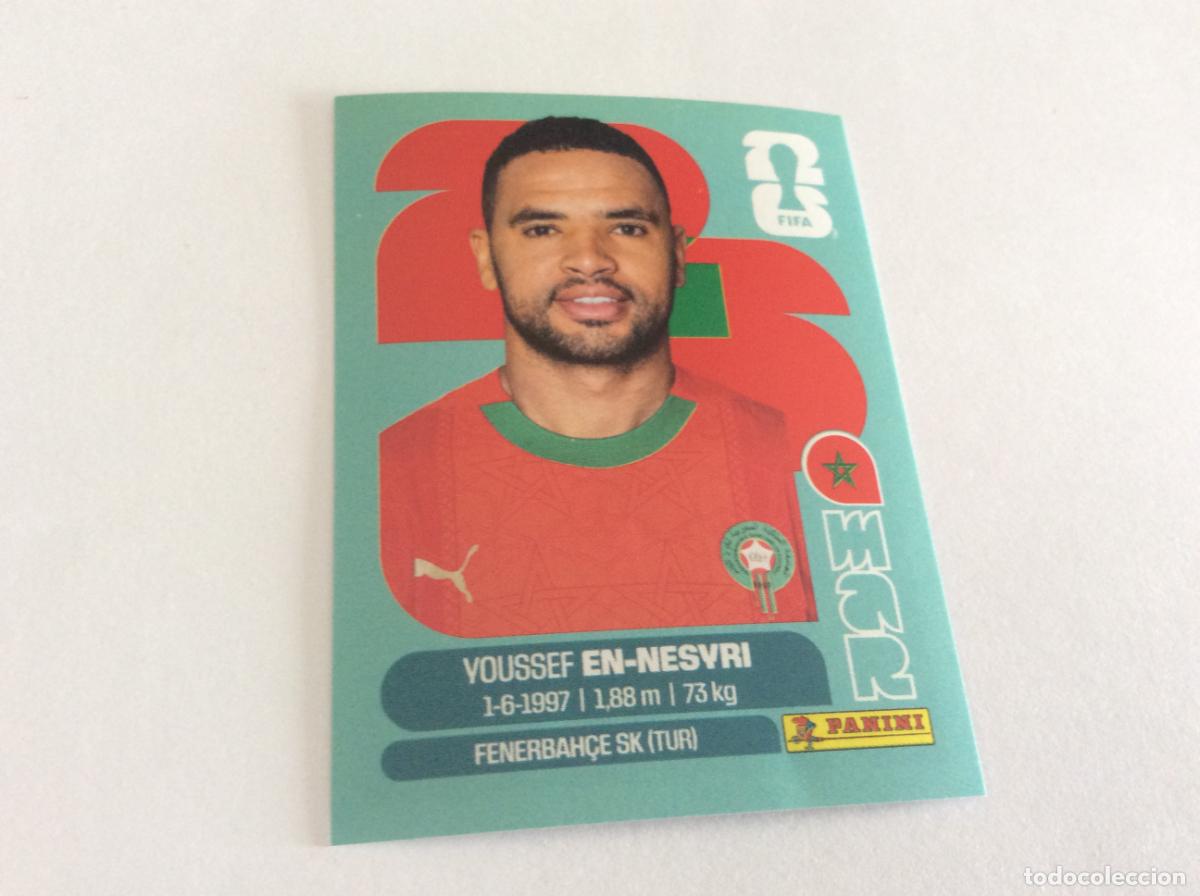 Cromos de f&uacute;tbol: MAR16 MAR 16 Youssef En-Nesyri Marruecos Sticker Cromo FIFA World Cup 2026 26 Panini Mundial