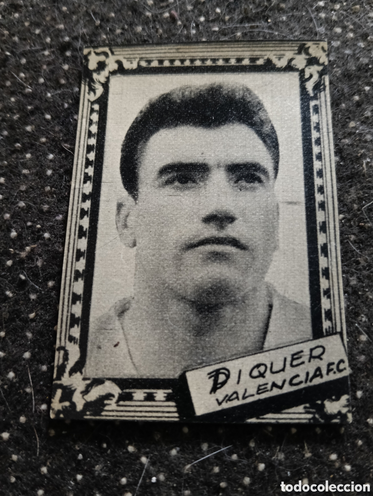 Cromos de f&uacute;tbol: DIQUER - VALENCIA FUTBOL CLUB - CROMO LIGA 1959 1960 - ALBUM FHER DISGRA, sin pegar, en muy buen est