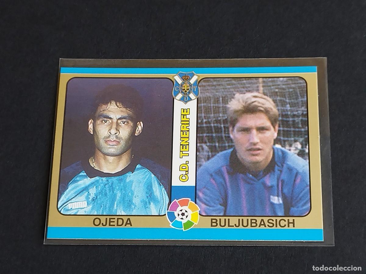 Fu&szlig;ball-Sticker: OJEDA BULJUBASICH #82 CD TENERIFE - MUNDICROMO FUTBOL TOTAL LA LIGA 1994 1995 - MC SPORT 94 95