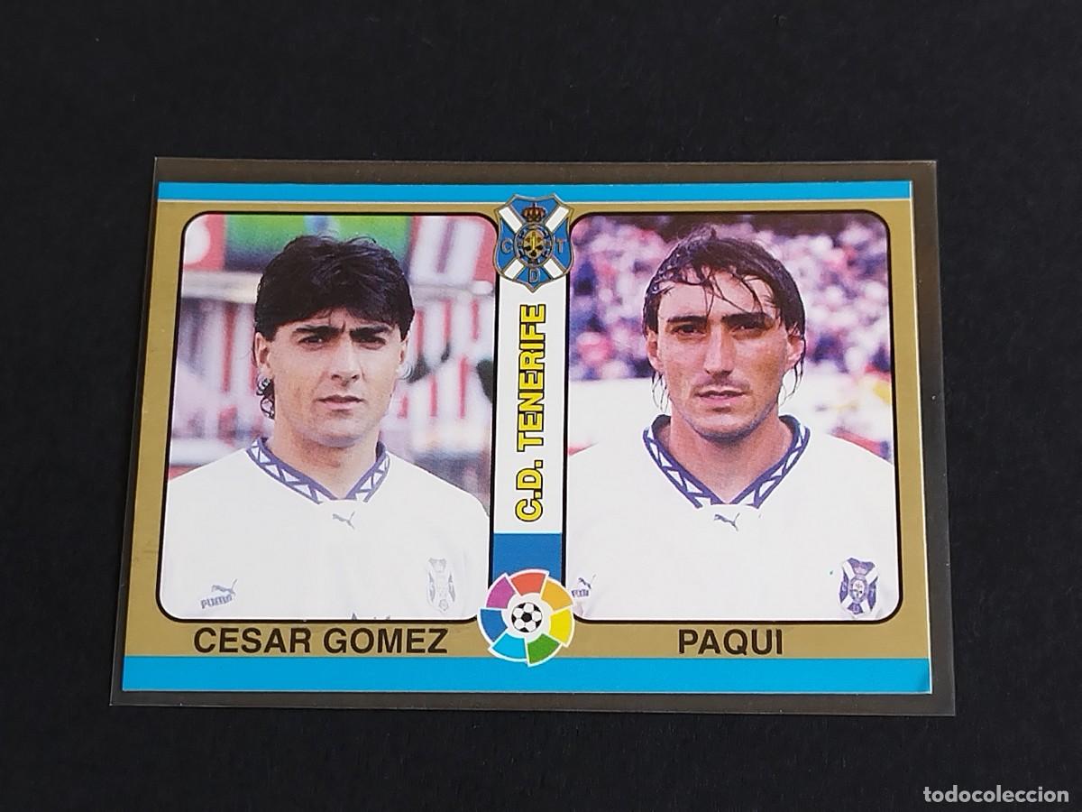 Fu&szlig;ball-Sticker: CESAR GOMEZ PAQUI #84 CD TENERIFE - MUNDICROMO FUTBOL TOTAL LA LIGA 1994 1995 - MC SPORT 94 95