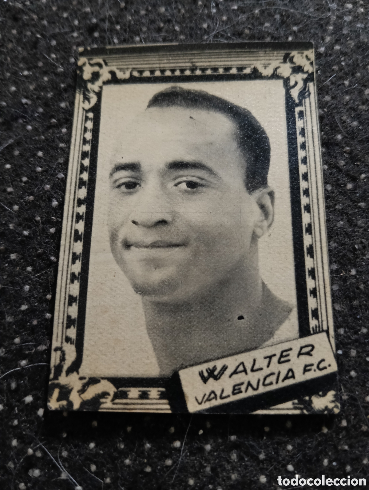 Fu&szlig;ball-Sticker: WALTER - VALENCIA FUTBOL CLUB - CROMO LIGA 1959 1960 - ALBUM FHER DISGRA, sin pegar, en muy buen est