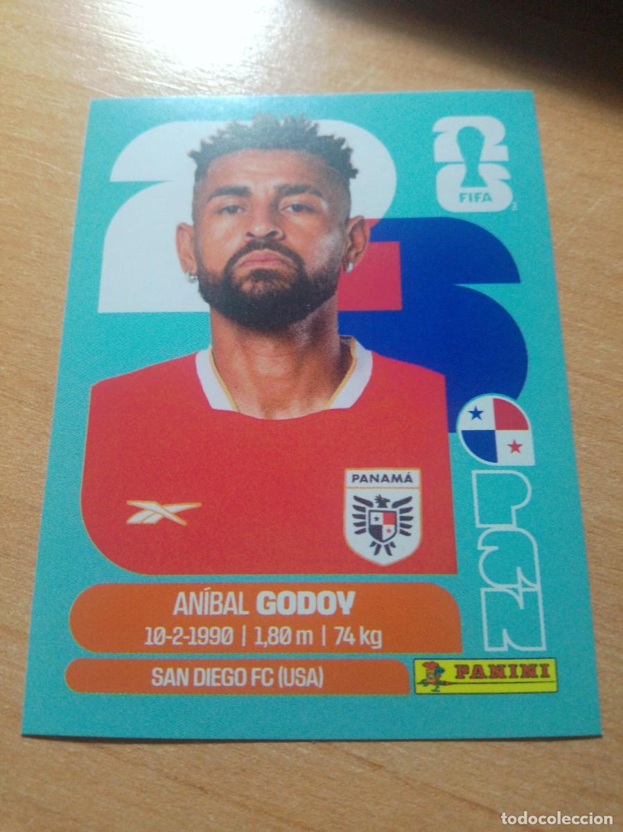 Fu&szlig;ball-Sticker: PAN 11 ANIBAL GODOY PANAMA MUNDIAL FIFA WORLD CUP 2026 26 PANINI STICKERS NUEVO