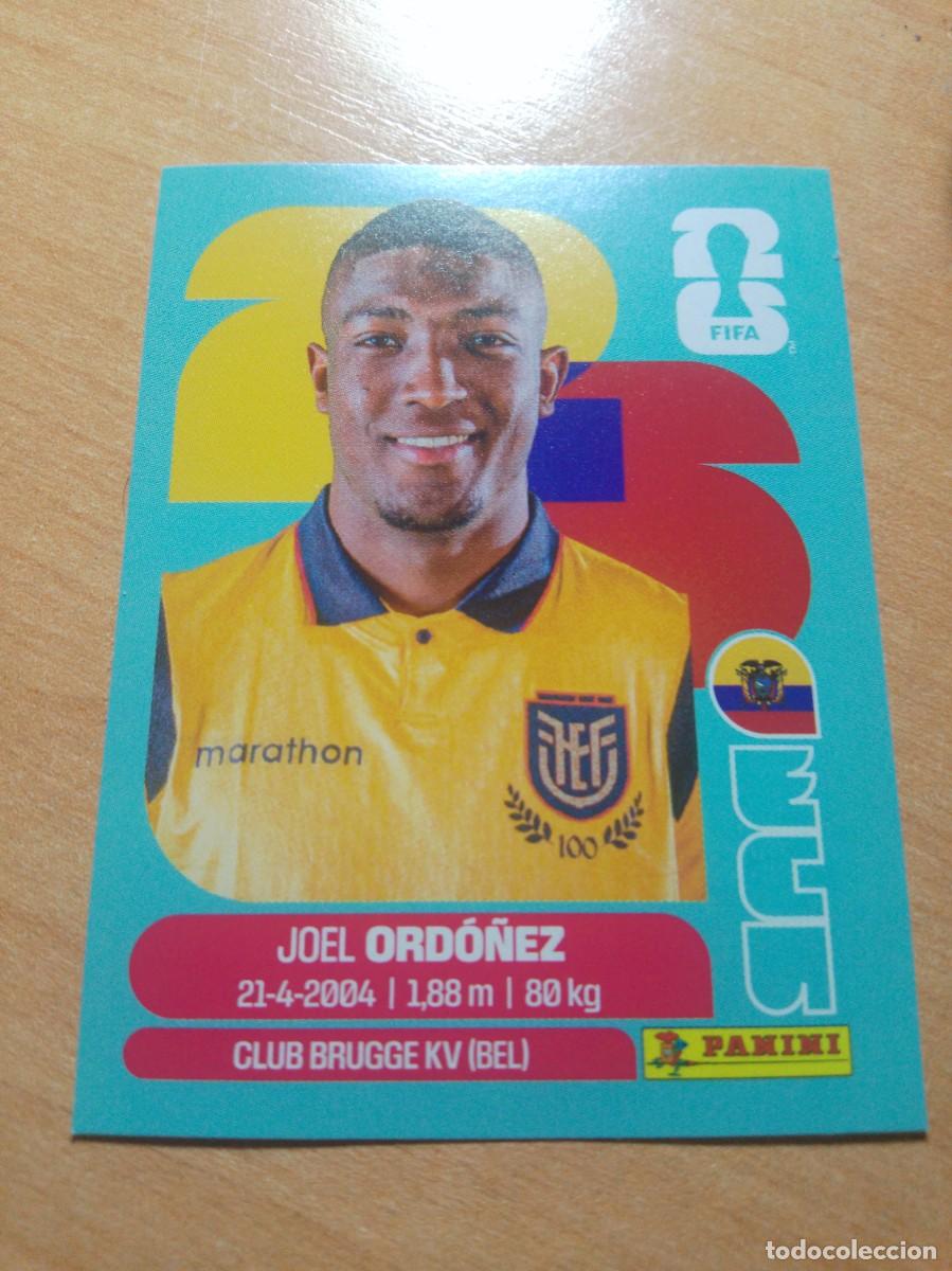 Cartes &agrave; collectionner de Football: ORD&Oacute;&Ntilde;EZ ECUADOR ECU 8 MUNDIAL FIFA WORLD CUP 2026 26 PANINI STICKERS NUEVO