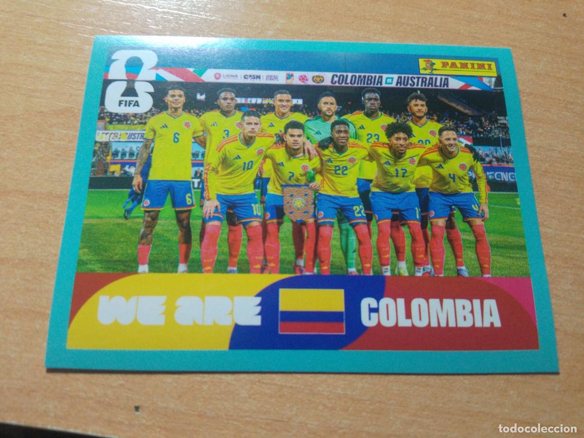 Cartes &agrave; collectionner de Football: COL 13 PLANTILLA DE COLOMBIA MUNDIAL FIFA WORLD CUP 2026 26 PANINI STICKERS NUEVO