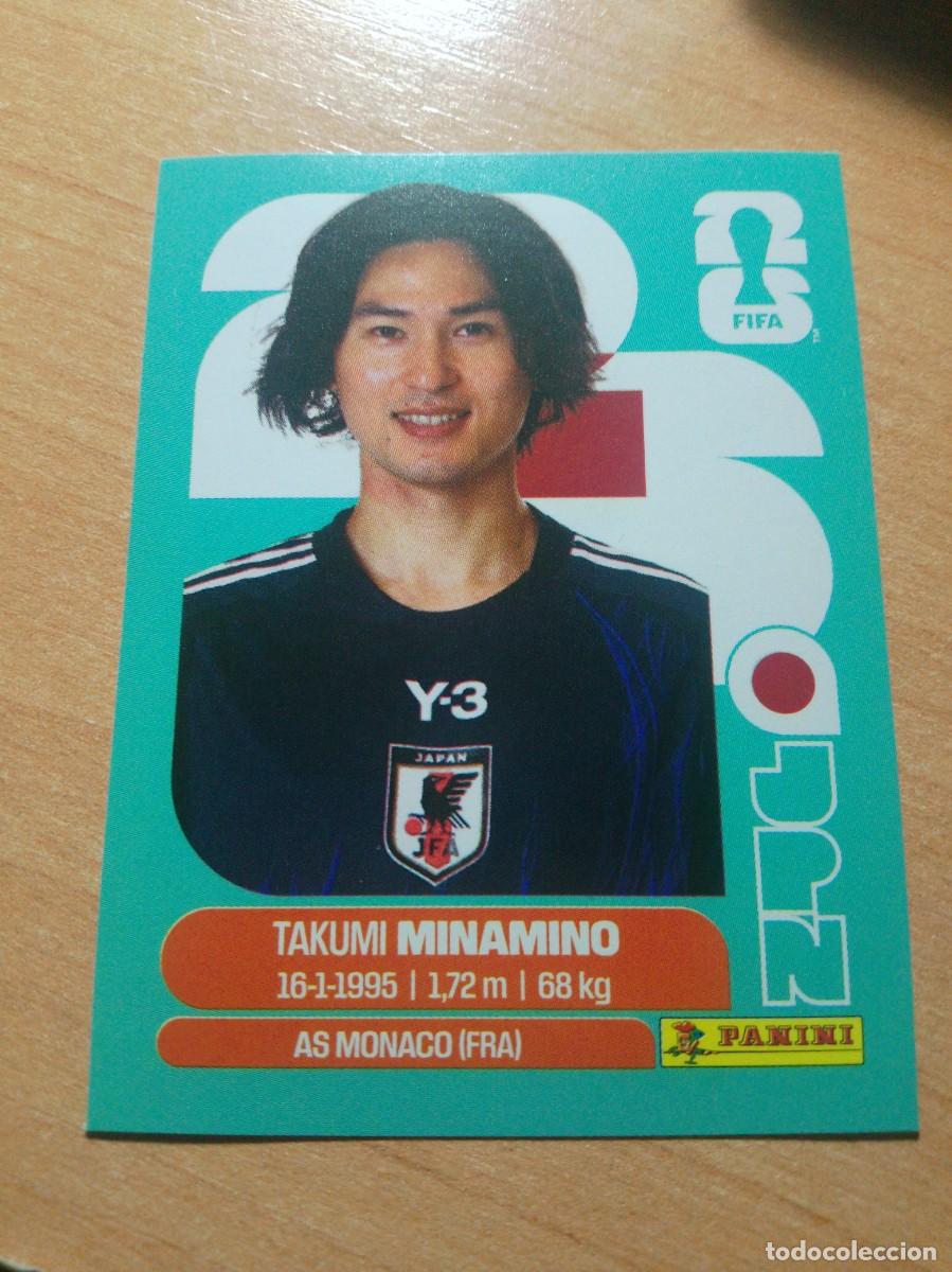 Cromos de Futebol: MINAMINO JAP&Oacute;N JPN 16 MUNDIAL FIFA WORLD CUP 2026 26 PANINI STICKERS NUEVO