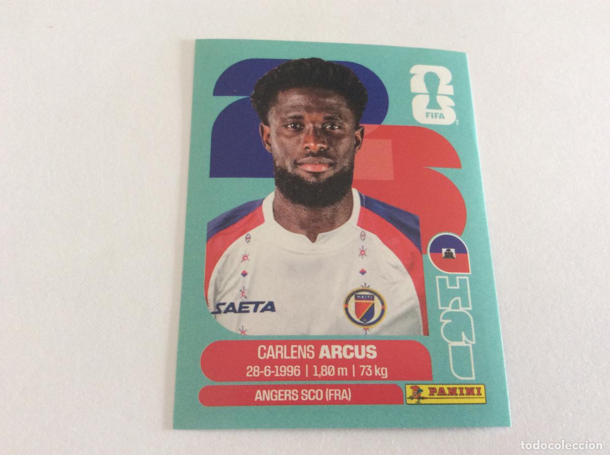 Cromos de f&uacute;tbol: HAI3 HAI3 Carlens Arcus Hait&iacute; Sticker Cromo FIFA World Cup 2026 26 Panini Mundial