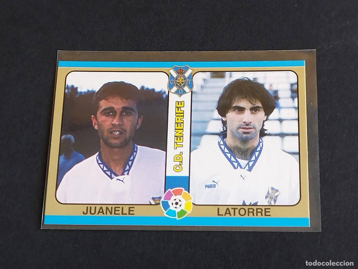 Cromos de f&uacute;tbol: JUANELE LATORRE #89 CD TENERIFE - MUNDICROMO FUTBOL TOTAL LA LIGA 1994 1995 - MC SPORT 94 95