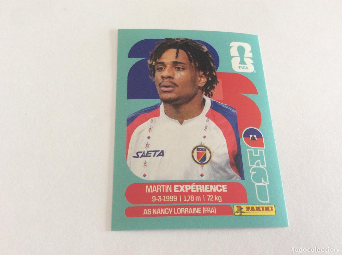 Cromos de f&uacute;tbol: HAI4 HAI 4 Martin Exp&eacute;rience Hait&iacute; Sticker Cromo FIFA World Cup 2026 26 Panini Mundial