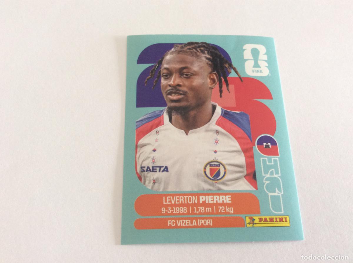 Cromos de f&uacute;tbol: HAI10 HAI 10 Leverton Pierre Hait&iacute; Sticker Cromo FIFA World Cup 2026 26 Panini Mundial