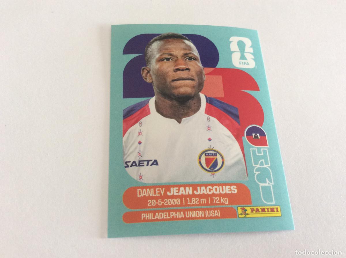 Cromos de f&uacute;tbol: HAI11 HAI 11 Danley Jean Jacques Hait&iacute; Sticker Cromo FIFA World Cup 2026 26 Panini Mundial