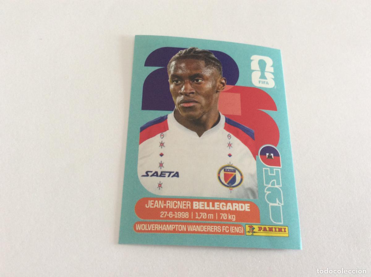 Cromos de f&uacute;tbol: HAI12 HAI 12 Jean-Ricner Bellegarde Hait&iacute; Sticker Cromo FIFA World Cup 2026 26 Panini Mundial