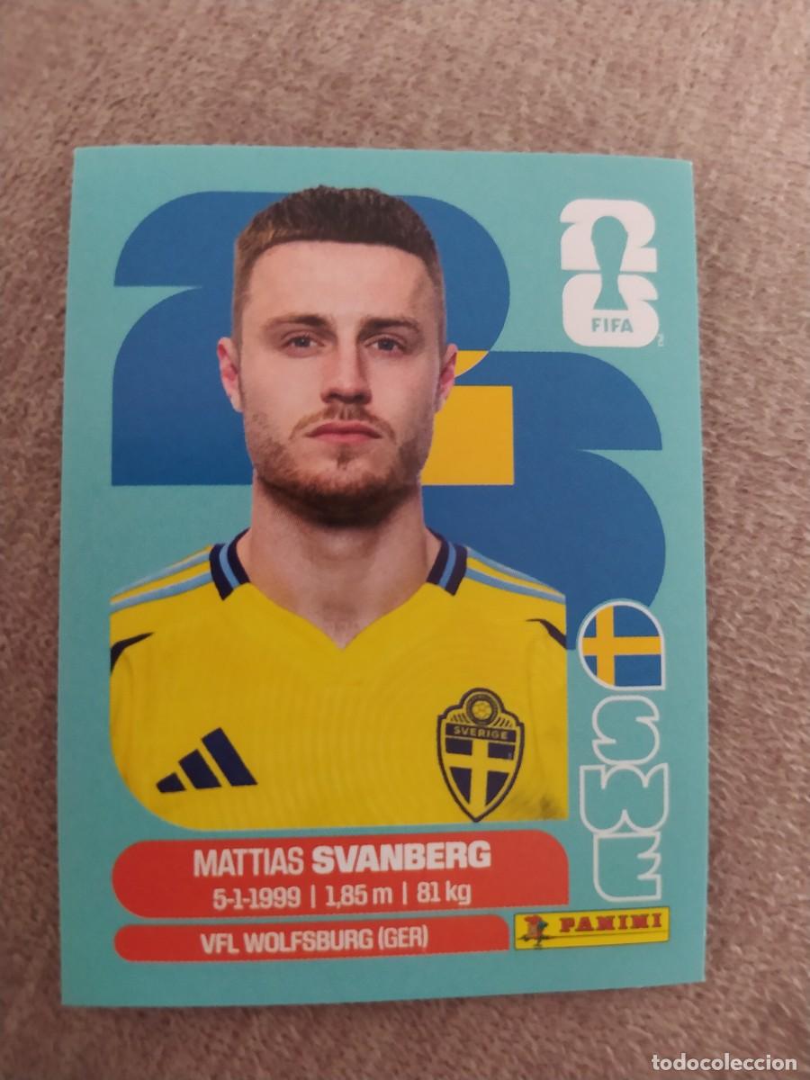 Cromos de f&uacute;tbol: SWE 12 Mattias SVANBERG Suecia Mundial 2026 Panini