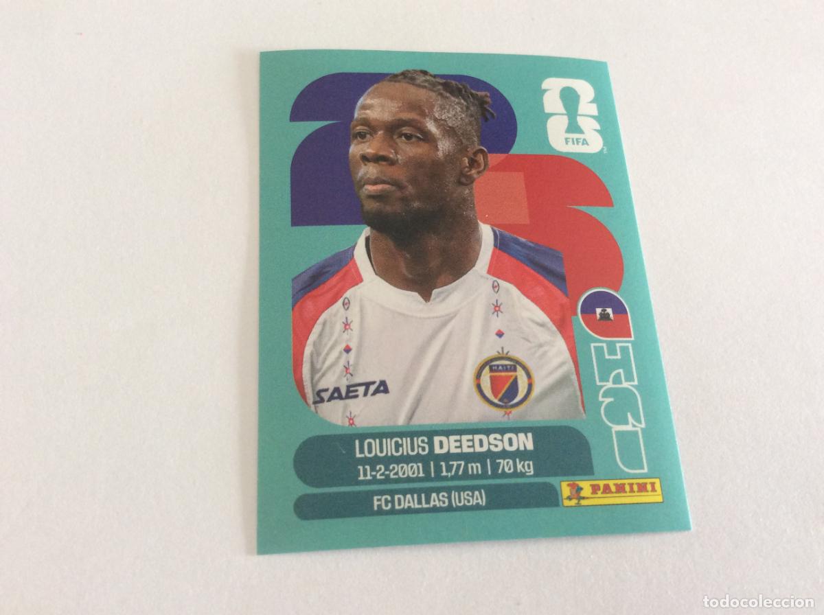 Cromos de f&uacute;tbol: HAI19 HAI 19 Louicius Deedson Hait&iacute; Sticker Cromo FIFA World Cup 2026 26 Panini Mundial