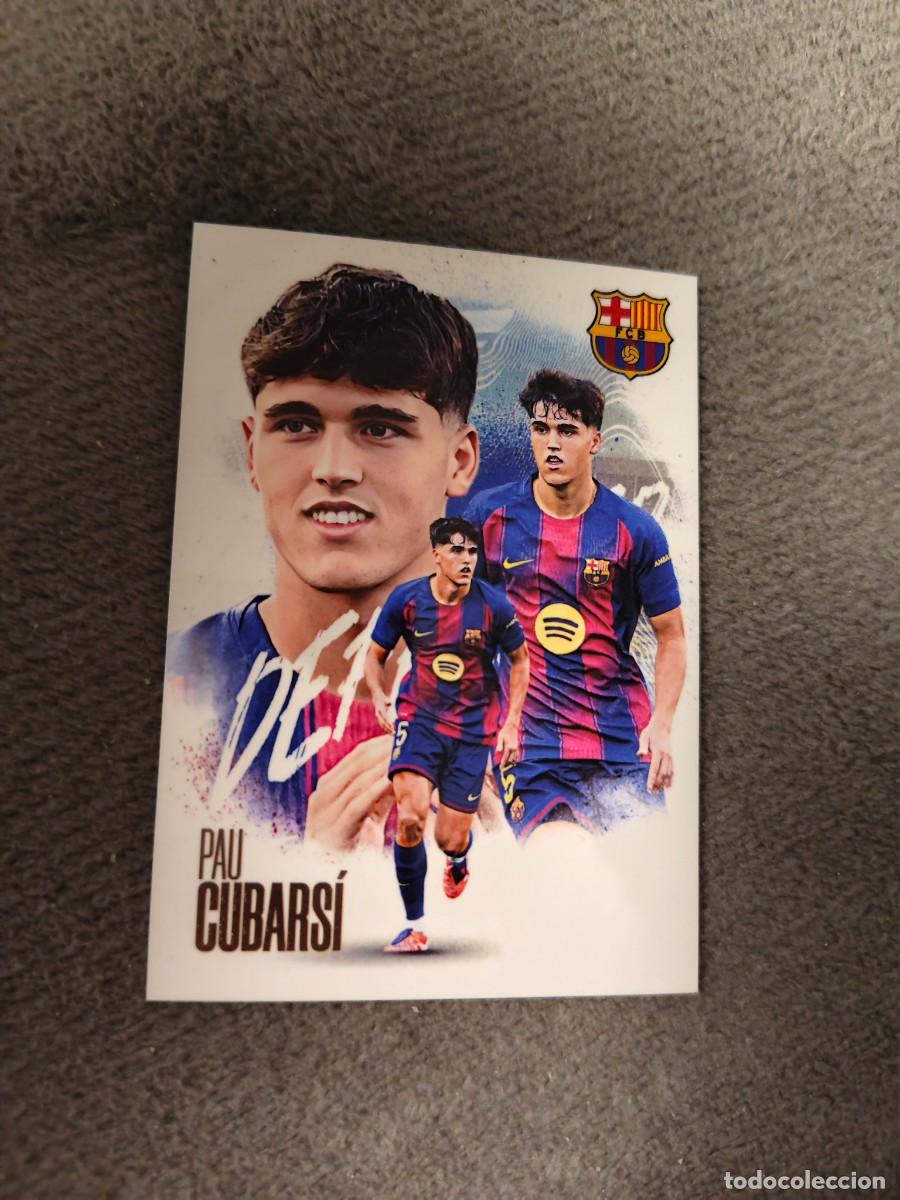 Fu&szlig;ball-Sticker: FUTERA FX 2025 2026 BBP02. PAU CUBARS&Iacute; (FC BARCELONA) PREMIUM 25 26 AAD