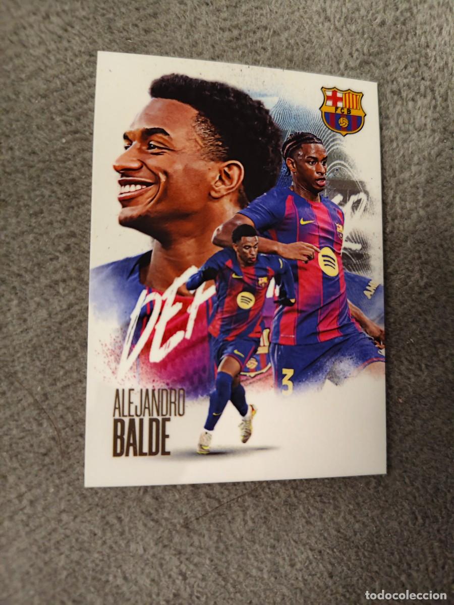 Fu&szlig;ball-Sticker: FUTERA FX 2025 2026 BBP03. ALEJANDRO BALDE (FC BARCELONA) PREMIUM 25 26 AAD