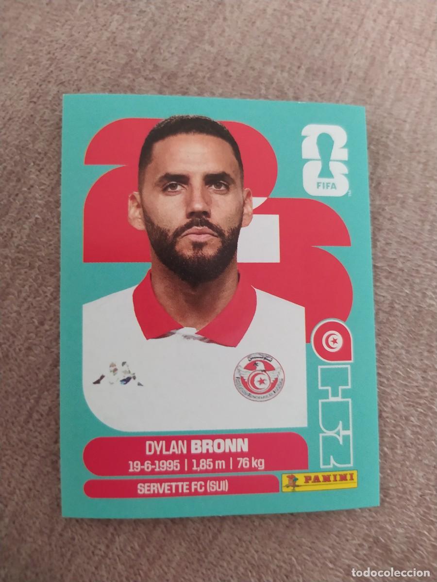 Fu&szlig;ball-Sticker: TUN 08 Dylan BRONN 8 Suecia Mundial 2026 Panini