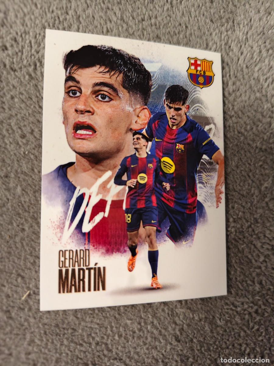 Fu&szlig;ball-Sticker: FUTERA FX 2025 2026 BBP08. GERARD MART&Iacute;N (FC BARCELONA) PREMIUM 25 26 AAD