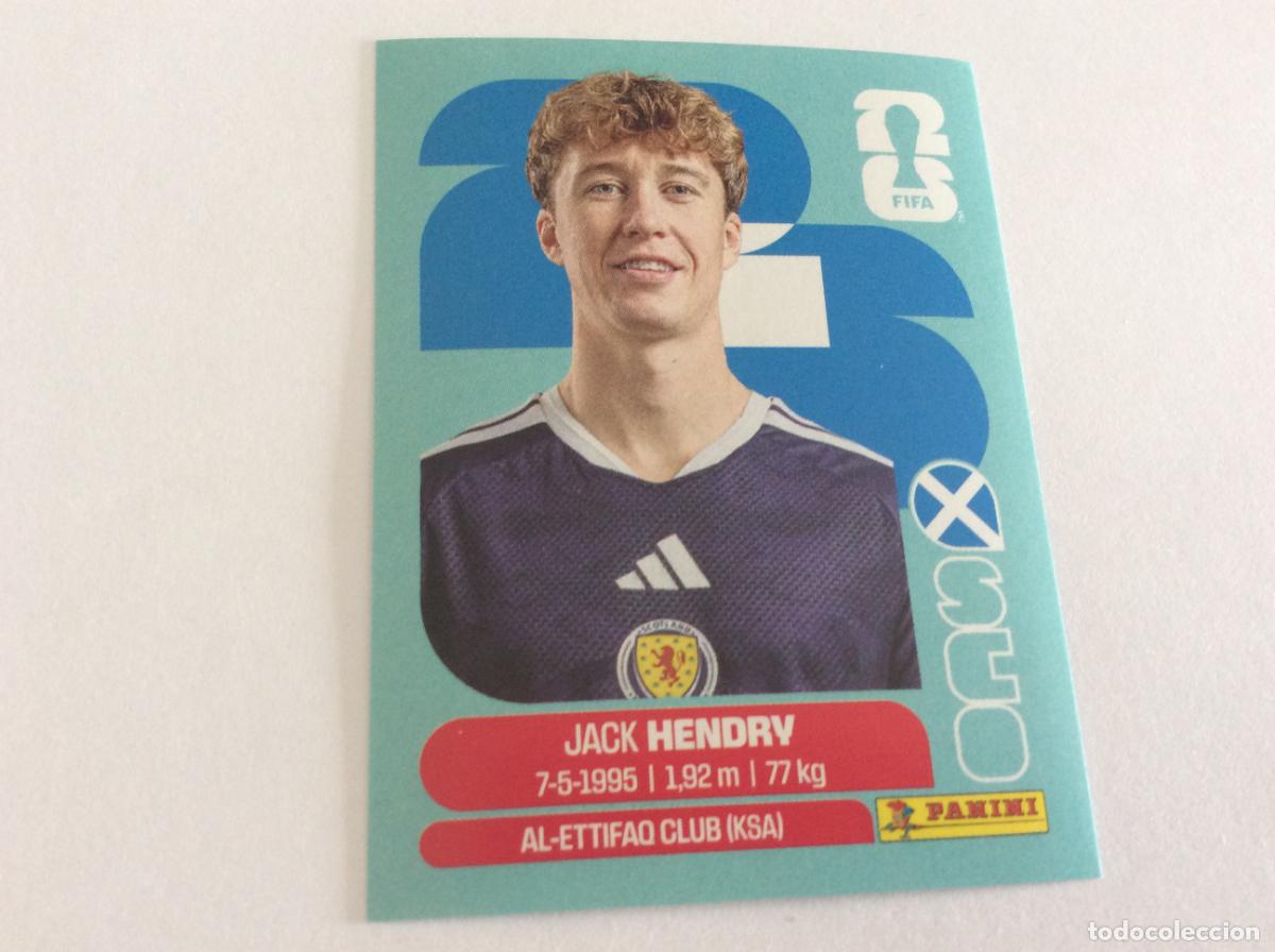 Fu&szlig;ball-Sticker: SCO3 sco3 Jack Hendry Escocia Sticker Cromo FIFA World Cup 2026 26 Panini Mundial