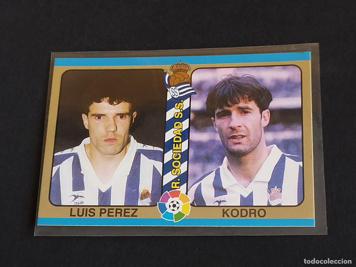 Cromos de Futebol: LUIS PEREZ KODRO #97 REAL SOCIEDAD - MUNDICROMO FUTBOL TOTAL LA LIGA 1994 1995 - MC SPORT 94 95