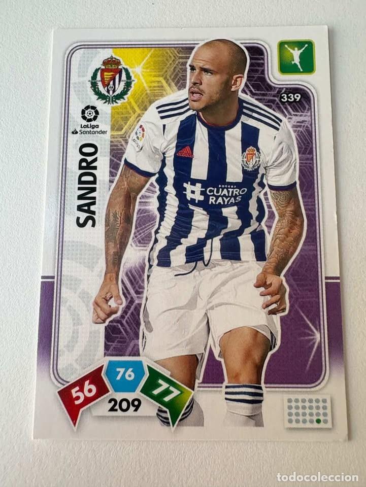Cromos de Futebol: Carta Sandro Valladolid 339 Adrenalyn 2019-20