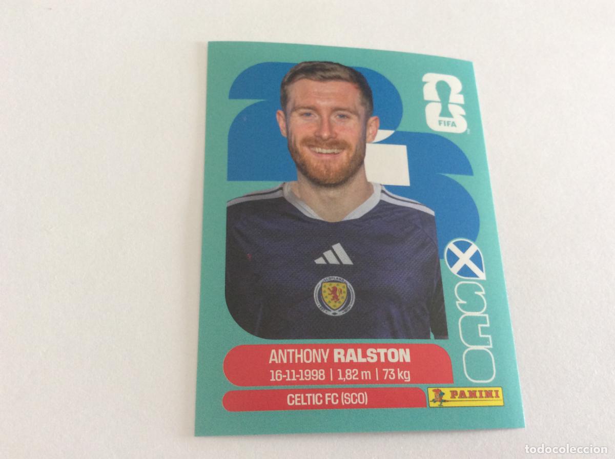 Cromos de Futebol: SCO9 SCO 9 Anthony Ralston Escocia Sticker Cromo FIFA World Cup 2026 26 Panini Mundial