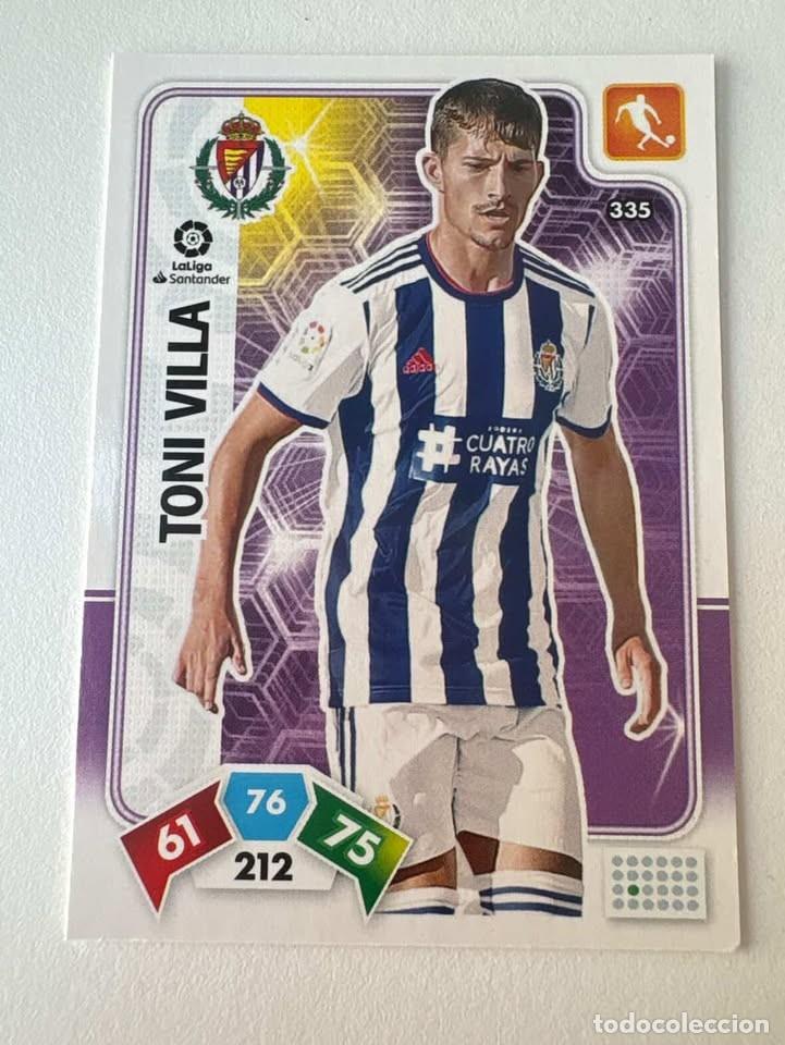 Cromos de Futebol: Carta Toni Villa Valladolid 335 Adrenalyn 2019-20