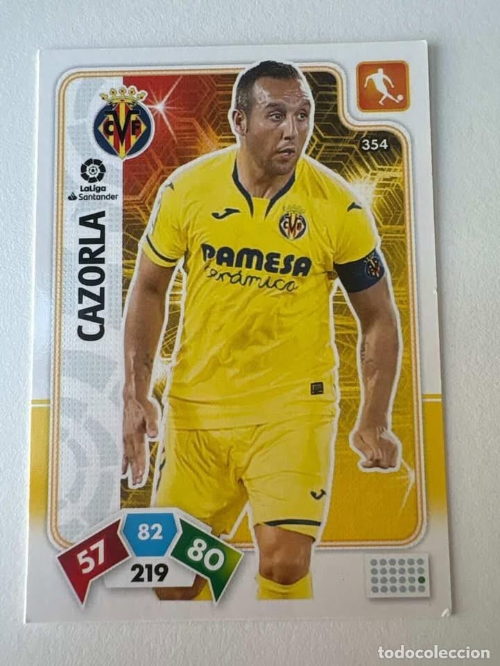 Fu&szlig;ball-Sticker: Carta Cazorla Villareal 354 Adrenalyn 2019-20
