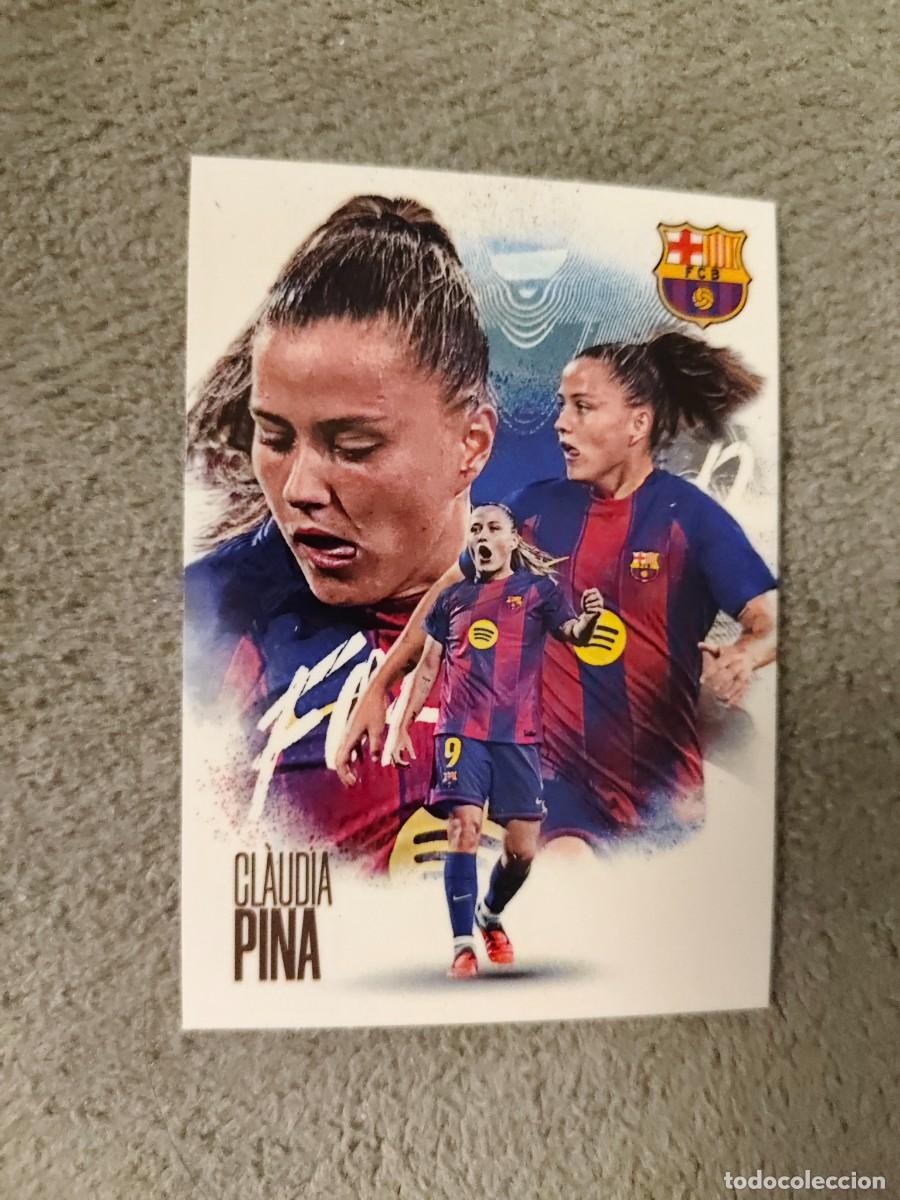 Fu&szlig;ball-Sticker: FUTERA FX 2025 2026 BBP31. CL&Agrave;UDIA PINA (FC BARCELONA) PREMIUM CARD 25 26 AAD