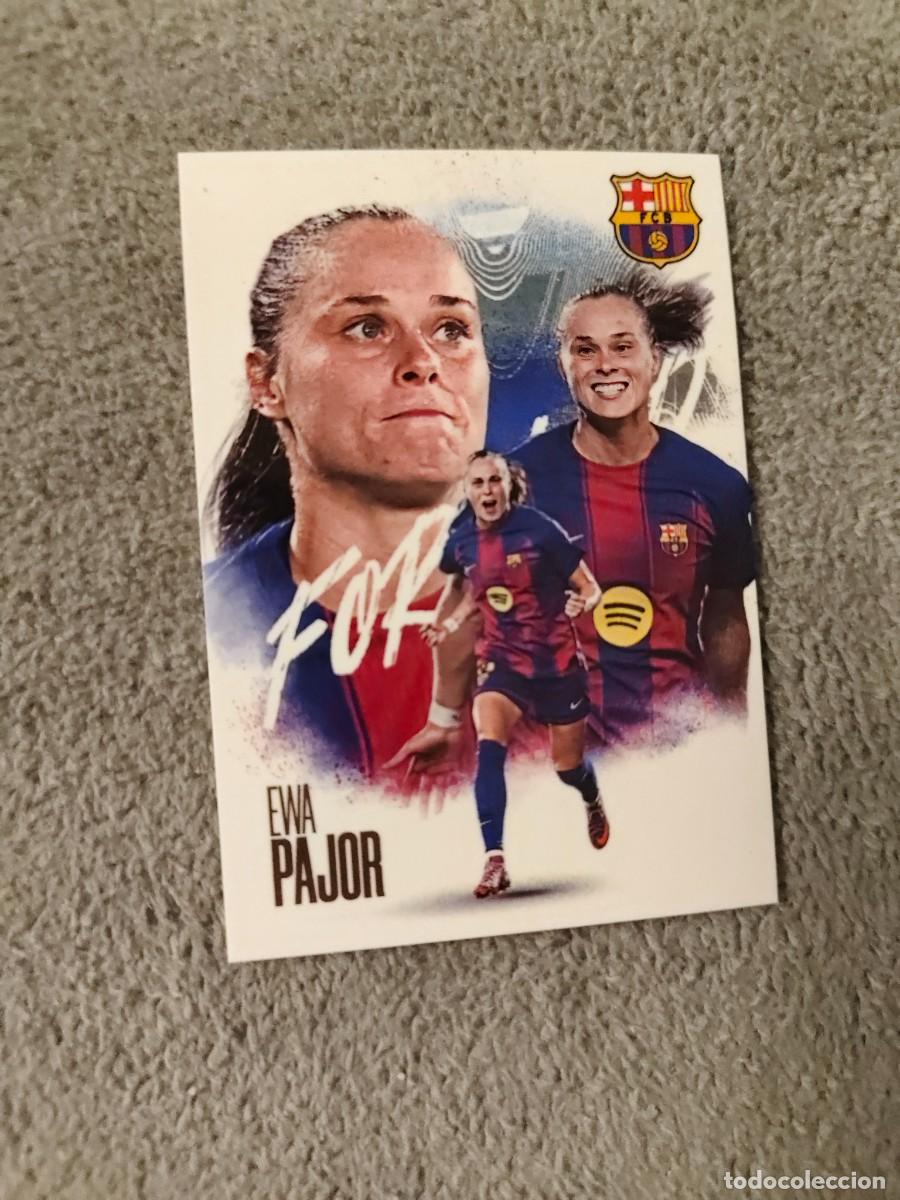 Cromos de f&uacute;tbol: FUTERA FX 2025 2026 BBP33. EWA PAJOR (FC BARCELONA) PREMIUM CARD 25 26 AAD