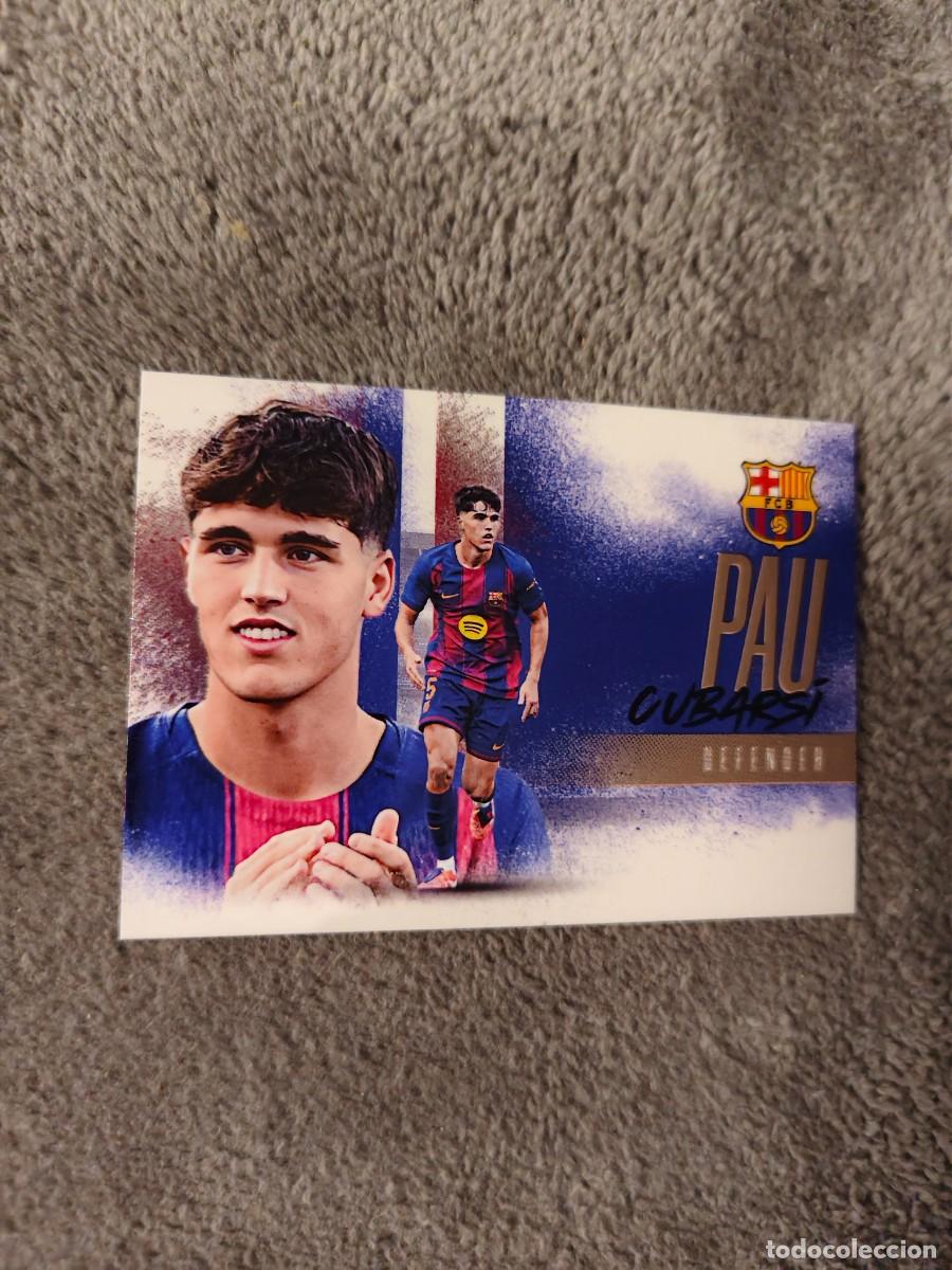 Cromos de f&uacute;tbol: FUTERA FX 2025 2026 BBL02. PAU CUBARS&Iacute; (FC BARCELONA) PREMIUM CARD 25 26 AAD