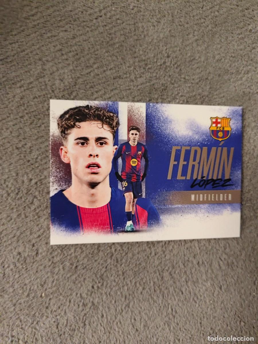 Cromos de f&uacute;tbol: FUTERA FX 2025 2026 BBL12. FERM&Iacute;N L&Oacute;PEZ (FC BARCELONA) PREMIUM CARD 25 26 AAD