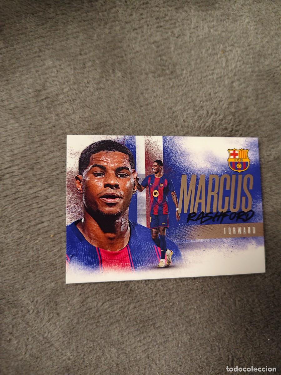 Cromos de f&uacute;tbol: FUTERA FX 2025 2026 BBL21. MARCUS RASHFORD (FC BARCELONA) PREMIUM CARD 25 26 AAD