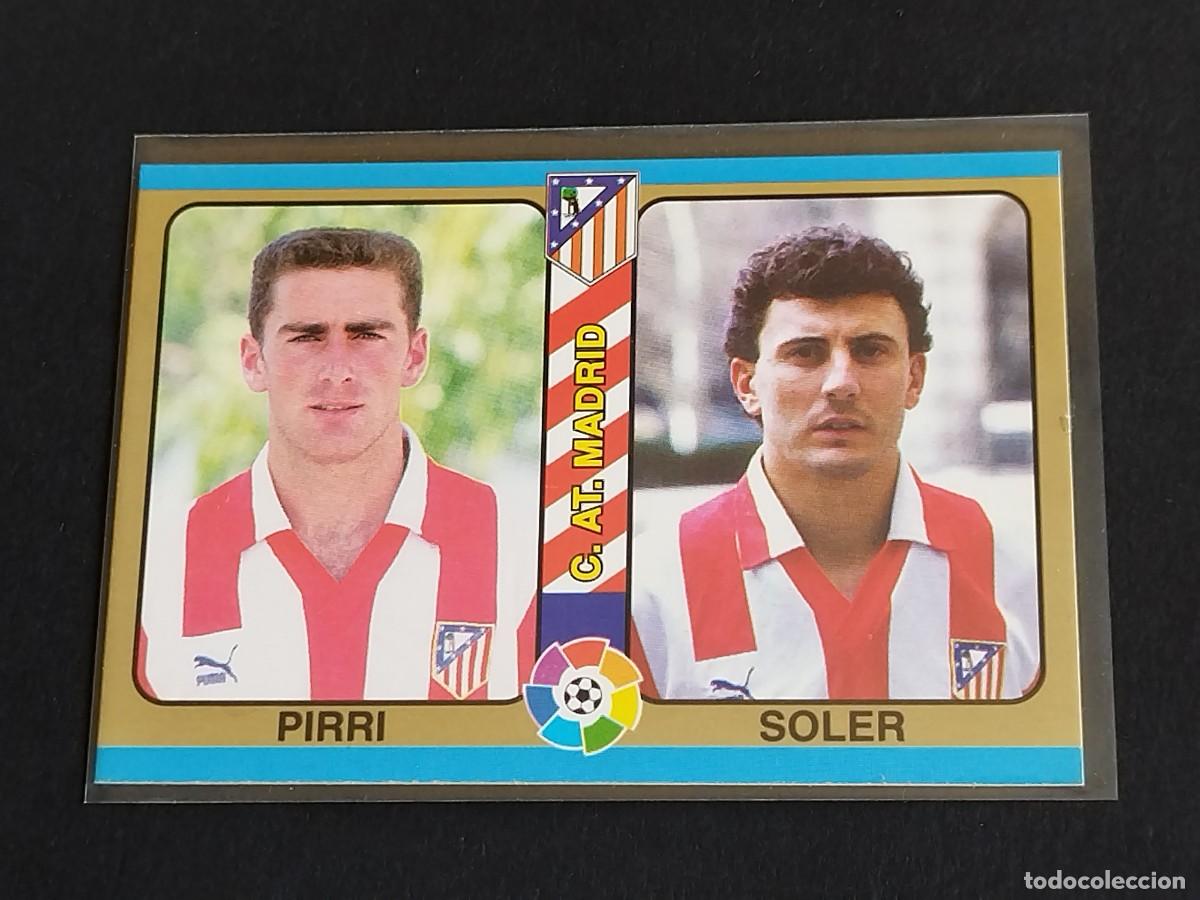 Cromos de f&uacute;tbol: PIRRI SOLER #105 ATL&Eacute;TICO MADRID - MUNDICROMO FUTBOL TOTAL LA LIGA 1994 1995 - MC SPORT 94 95