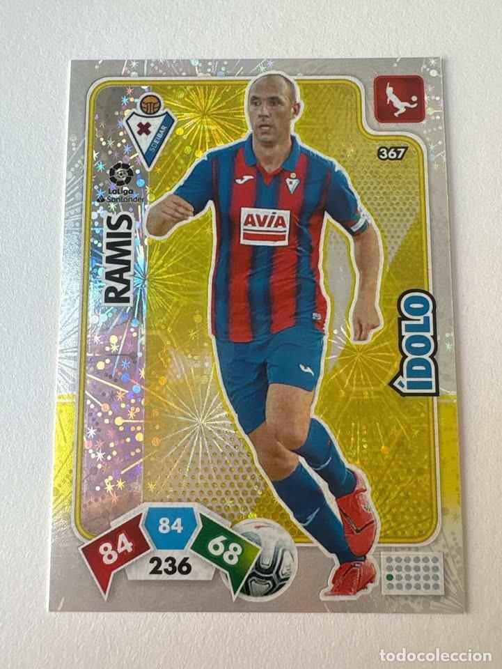 Cromos de f&uacute;tbol: Carta Ramis Eibar &Iacute;dolo 367 Adrenalyn 2019-20