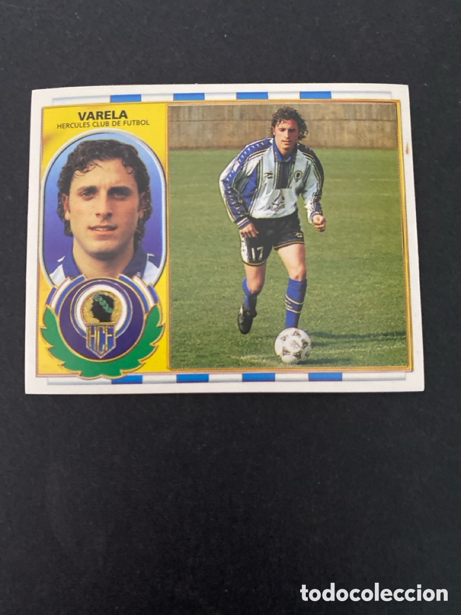 Cromos de f&uacute;tbol: Cromo liga 96/97 H&eacute;rcules CF nunca pegado