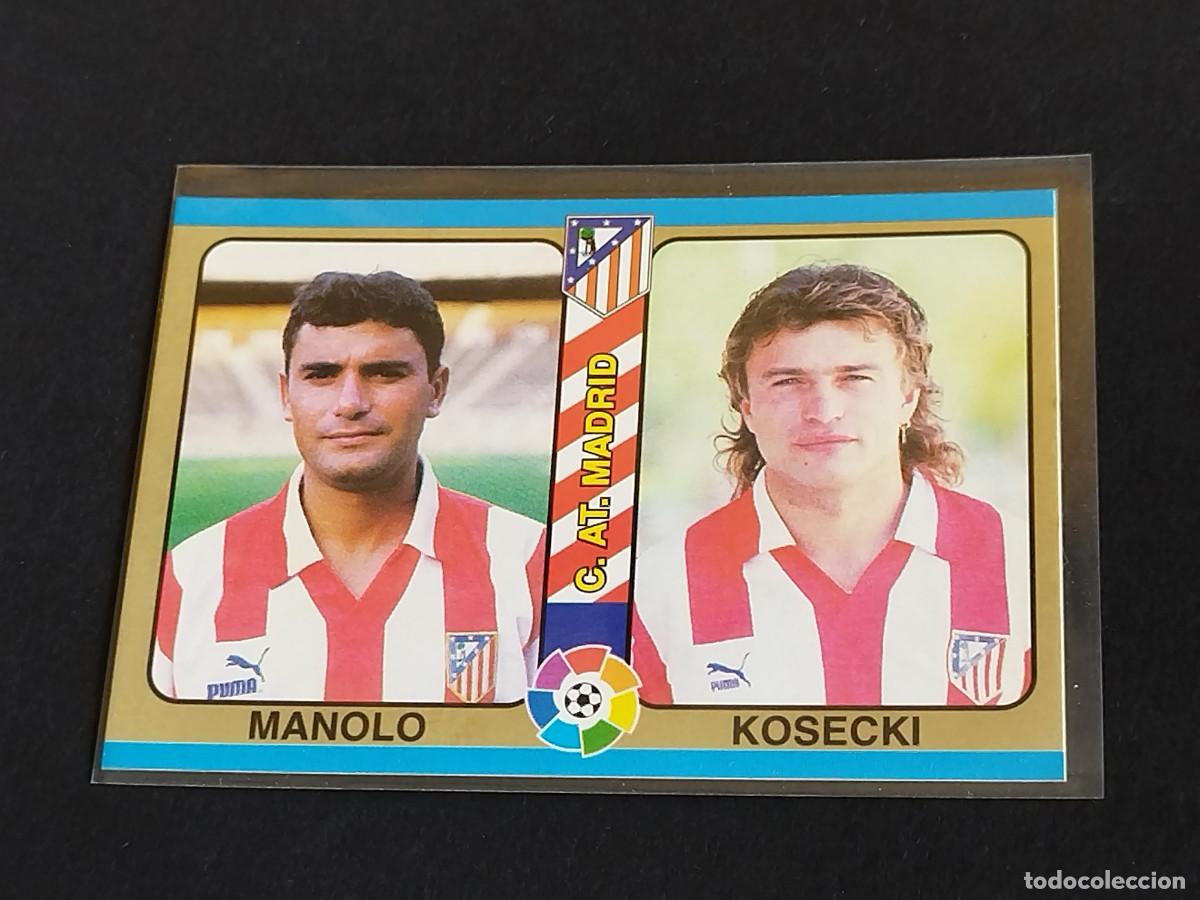 Cromos de f&uacute;tbol: MANOLO KOSECKI #107 ATL&Eacute;TICO MADRID - MUNDICROMO FUTBOL TOTAL LA LIGA 1994 1995 - MC SPORT 94 95