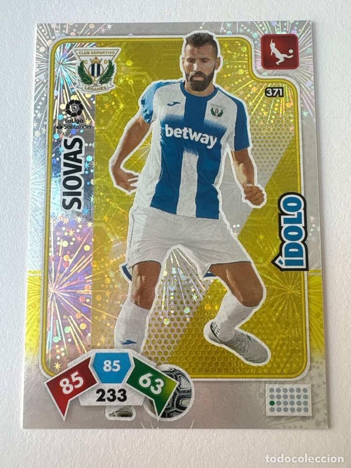 Cromos de f&uacute;tbol: Carta Siovas Legan&eacute;s &Iacute;dolo 367 Adrenalyn 2019-20
