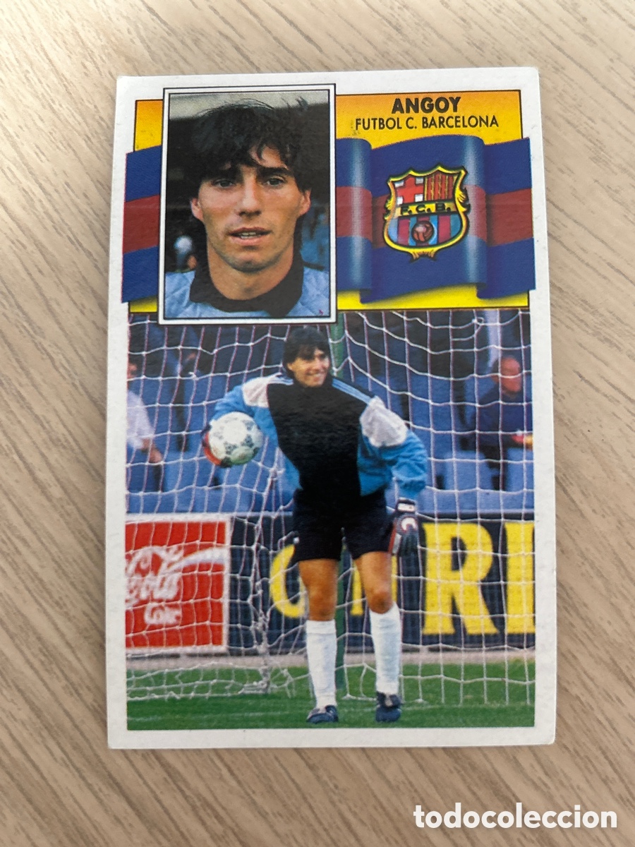 Cartes &agrave; collectionner de Football: ANGOY BARCELONA COLOCA LIGA ESTE 1990 1991 90 91 NUNCA PEGADO SIN PEGAR