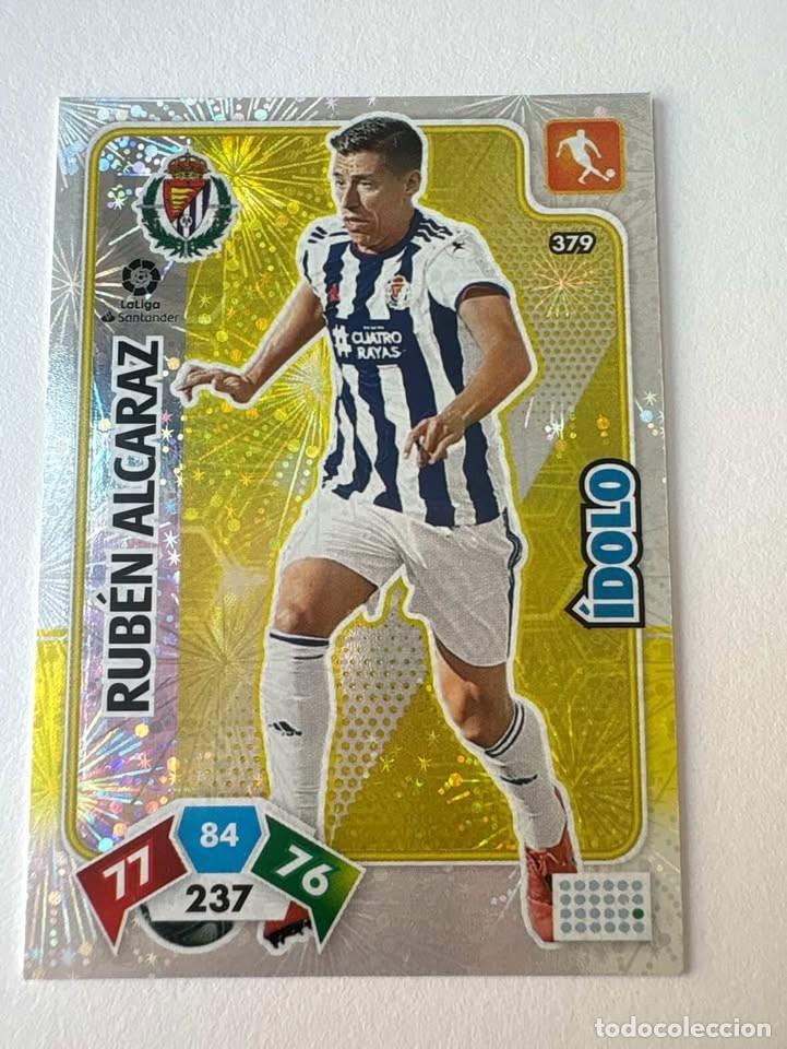 Fu&szlig;ball-Sticker: Carta Rub&eacute;n Alcaraz Valladolid &Iacute;dolo 379 Adrenalyn 2019-20